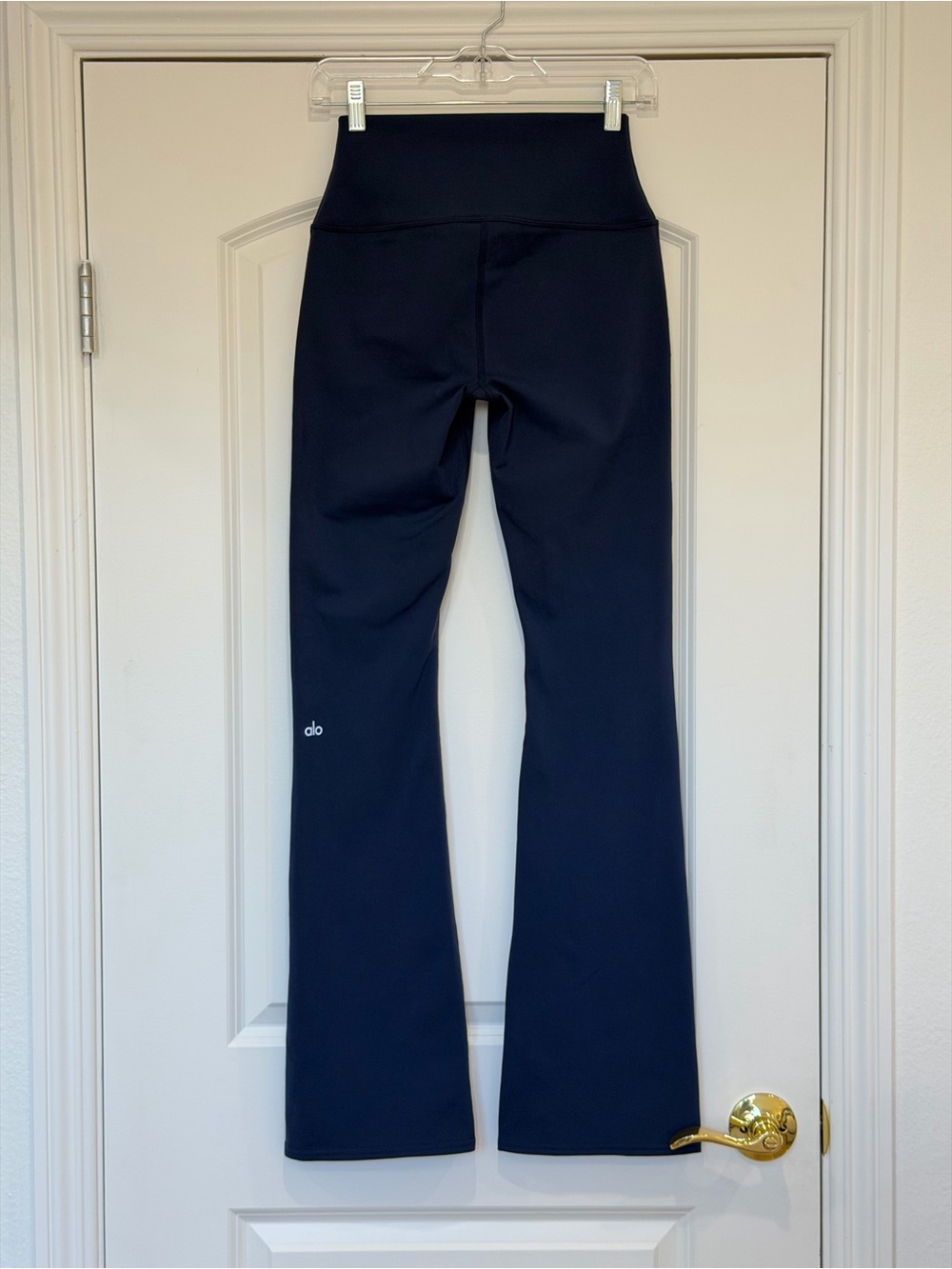 Alo Airbrush High-Waist Bootcut Legging (Regular) navy